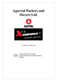 Logistics Agarwal Packers