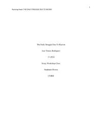 Essay Workshop Class