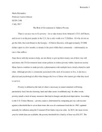 The Role of Government to Address Poverty