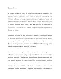 Literature review Literature