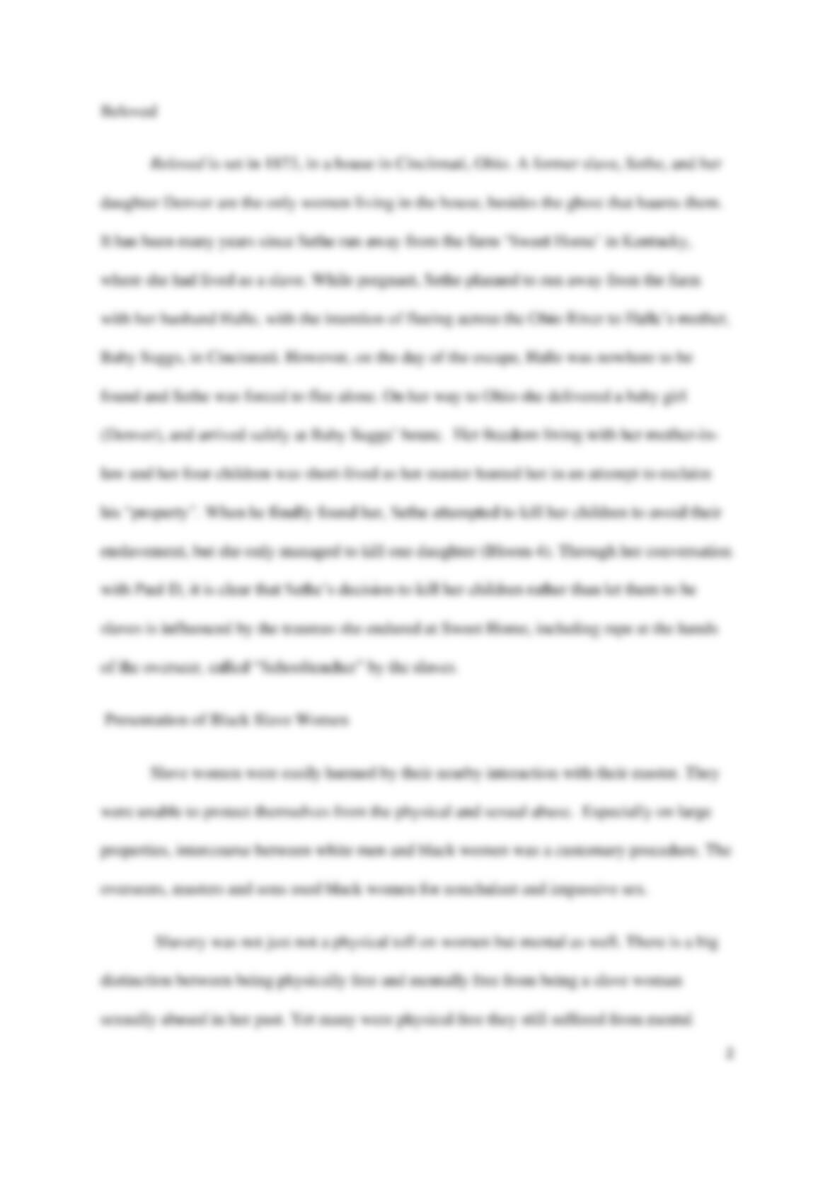 Sethe beloved character analysis picture