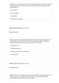 BUS LAW 73269