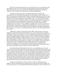 Reflection Essay When I first