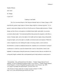 Human rights Williams 1Maddie