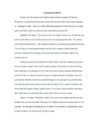 Research Paper Christian