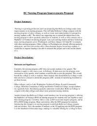 Persuasive Essay BC Nursing