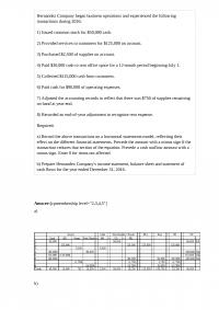 Nelson Company Experienced The Following Transactions During Year 1