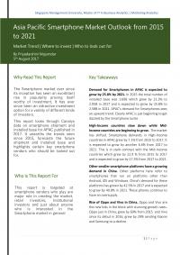 Smart Phone Data Analytics