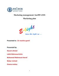 Marketing Project