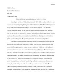 Effects of Illiteracy on the Individual and Society as a Whole