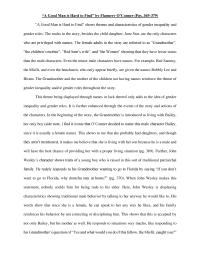 “a Good Man Is Hard To Find” By Flannery O’conner (pgs. 369-379)