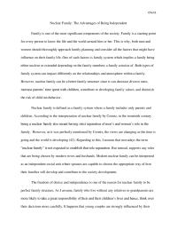 Nuclear Family: The Advantages Of Being Independent