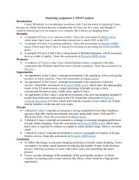 Costco SWOT