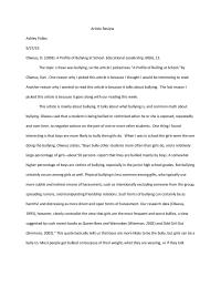 A Profile of Bullying at School.Educational Leadership