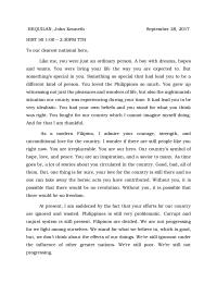 Rizal Eulogy