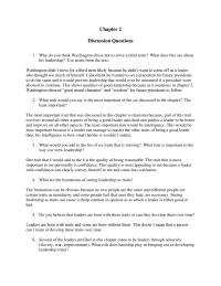 Discussion Questions Chapter