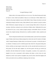 Arranged Marriages In India