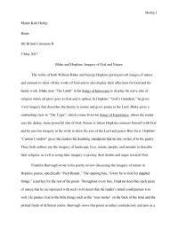 Research Paper On Blake Hopkins