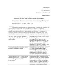 Microeconomics Journal 1