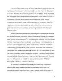 Why Study International Management