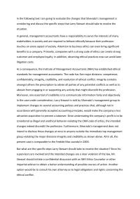 Business Ethics