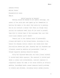 Argumentative Essay