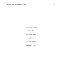 Social Contract Theory