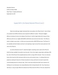 Supply Shift in the Newly Debuted iPhone 8 and X
