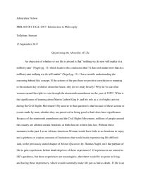Philosophy Paper