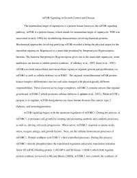 Mtor Signaling In Growth Control And Disease