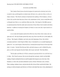 Incarnation And Bible Study