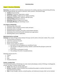 Marketing Note