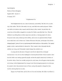 Enlightenment Era Essay