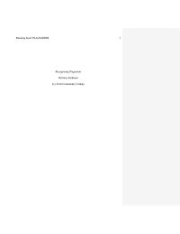 Plagiarism