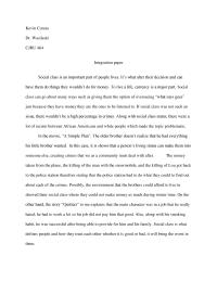 Integration Paper