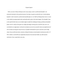 Elevator Speech