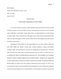 Econ 2301 Research Paper