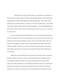 The Guilded Age Of America
