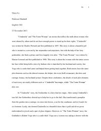 “cinderella” And “the Tonto Woman”