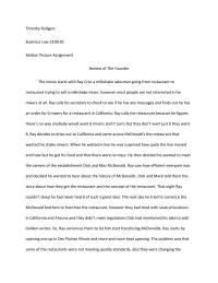 Review of The Founder