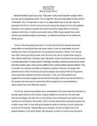 ECO 252.03 Writing Assignment 2