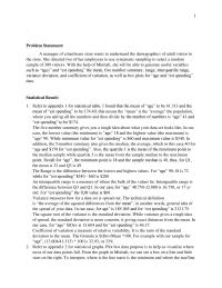 Business Statistic