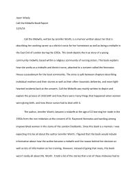 Call the Midwife Book Report