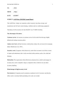 AAON Inco. 2015/2016 Annual Report