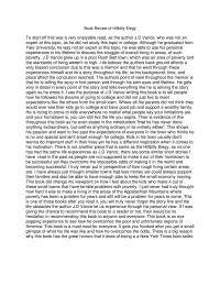 Book Review of Hillbilly Elegy