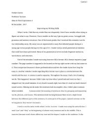 Improving​ ​my​ ​Writing​ ​Skills