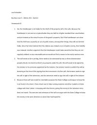 Business Law Homework 1