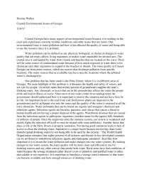Environmental Issues Of Coastal Georgia