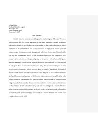 Essay Questions For Philosophy 101