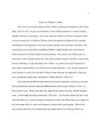 Grace Lin: Children’s Author
